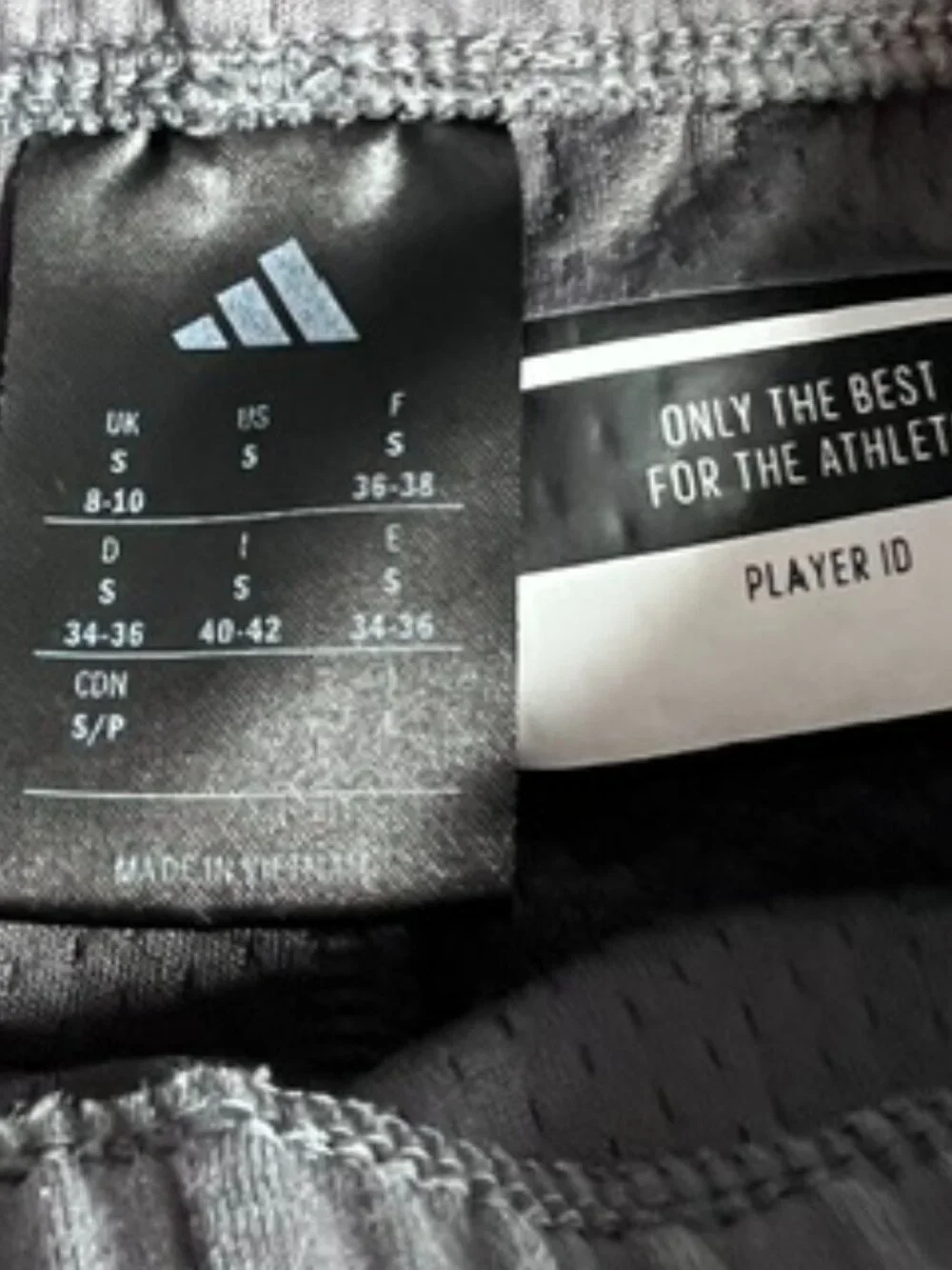Adidas athletic performance training pants grey casual utility warm up jogger Sm